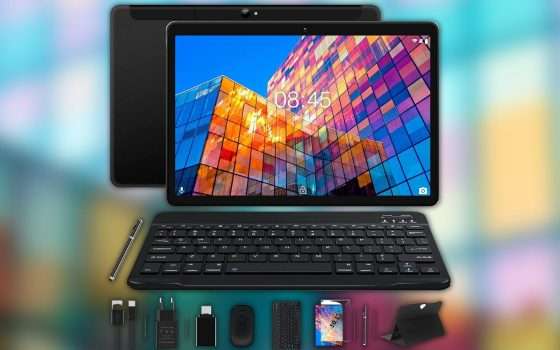 Questo tablet super accessoriato lo paghi pochissimo ed è anche 4G