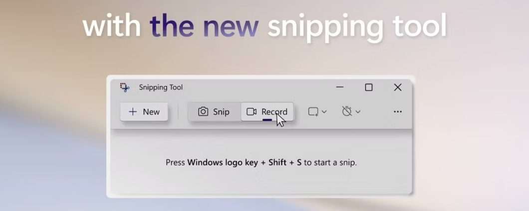 Windows 11 snipping tool