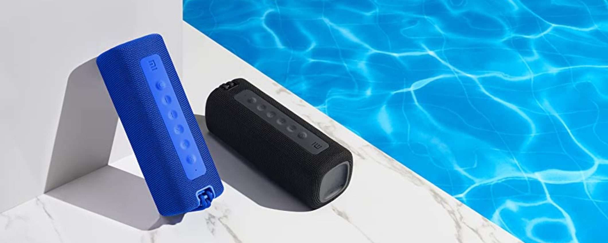 Offerta Amazon: altoparlante portatile Xiaomi in sconto LAMPO (-22%)