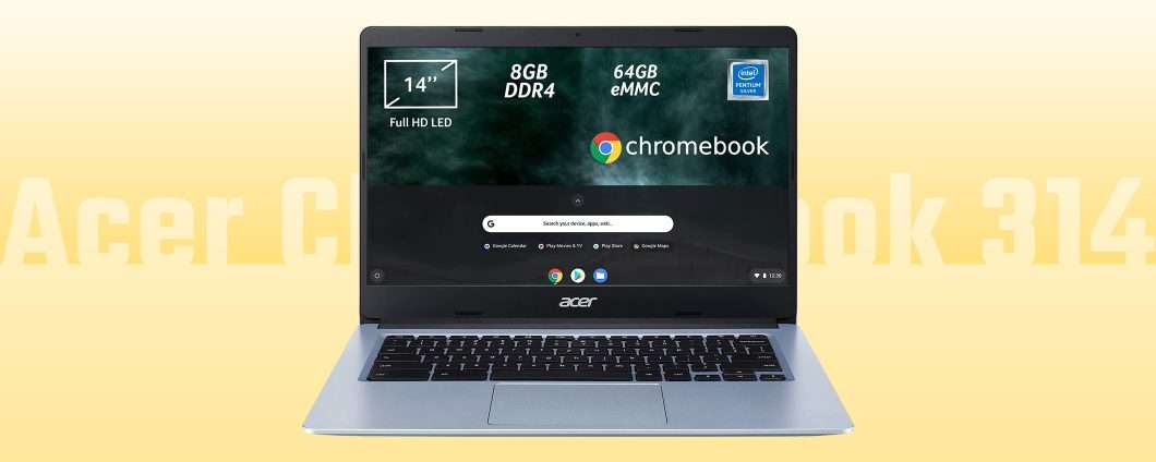 100€ di sconto sul notebook Acer Chromebook 314