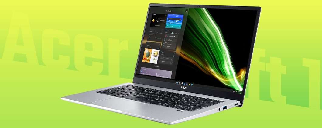 Il notebook Acer con Windows 11 a soli 299€: l'affare