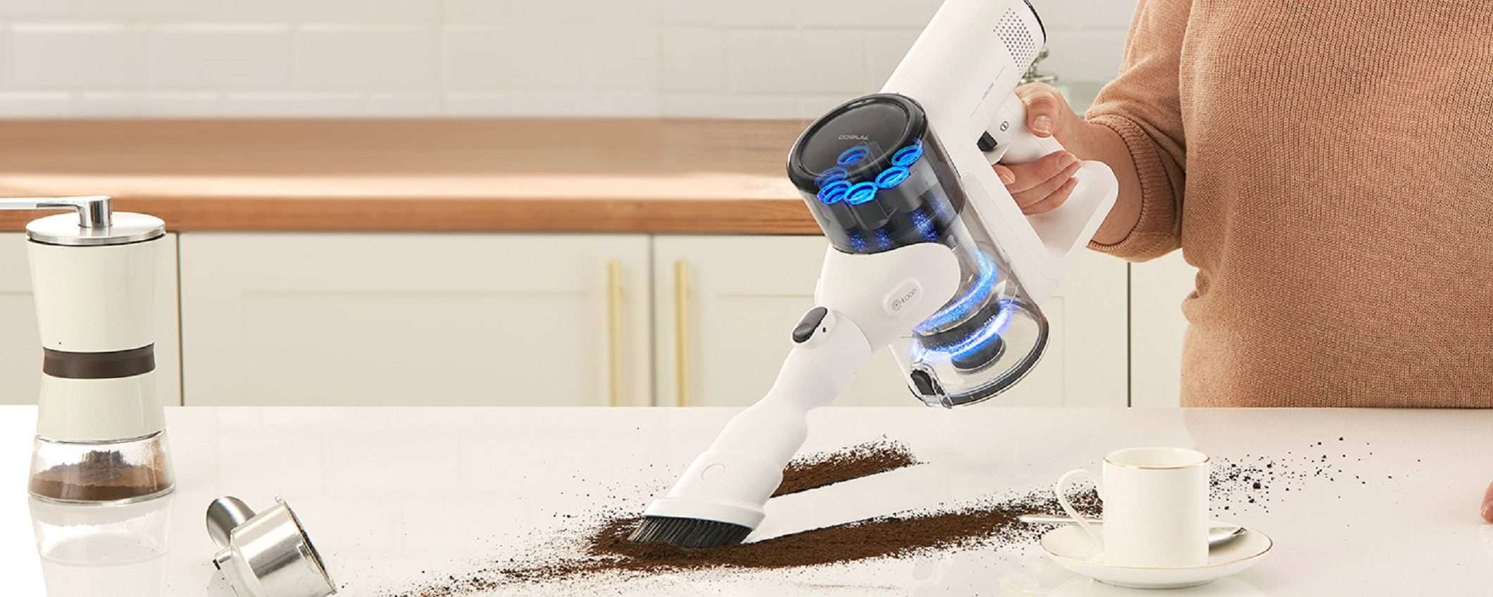 SCONTO BOMBA DEL 40% sull'Aspirapolvere smart senza fili: solo per OGGI