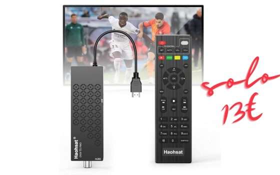 Decoder Digitale Terrestre PRO su Amazon con Coupon 10% (13€)