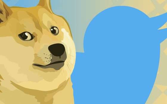 Twitter diventa Dogecoin: +25% per la criptovaluta