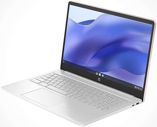 Il notebook HP Chromebook 15a con ChromeOS