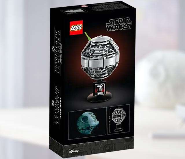 La confezione del set LEGO Star Wars 40519: Morte Nera II