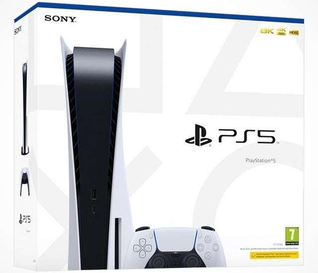 La confezione di PS5 Standard Edition