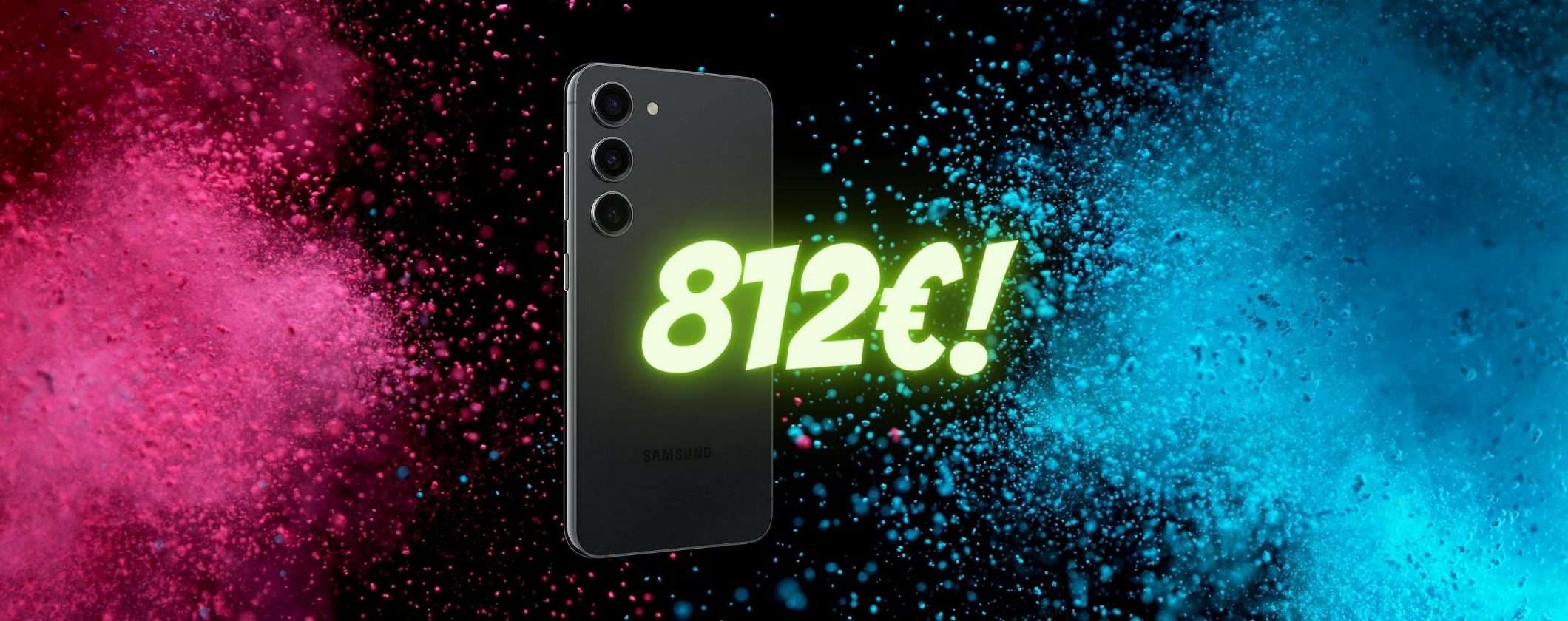 Samsung Galaxy S23 passa a soli 812€ su Amazon