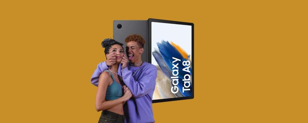 Samsung Galaxy Tab A8: su Amazon a un PREZZO SPECIALE