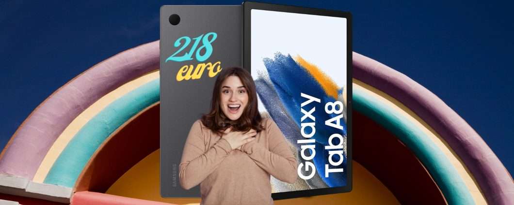 Samsung Galaxy Tab A8: PREZZO EPICO solo su Amazon