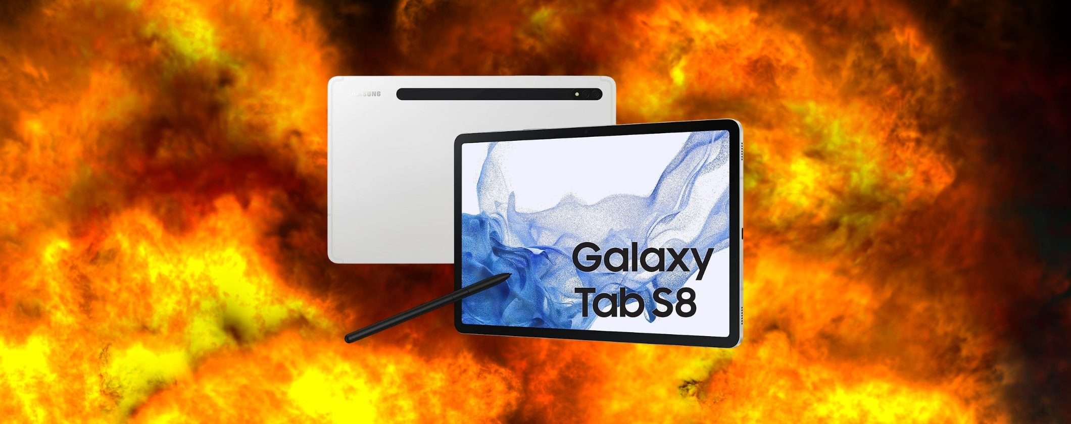 Samsung Galaxy Tab S8: 200€ di SCONTO su Amazon