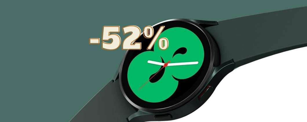 Samsung Galaxy Watch4: su Monclick SCONTO del 52%