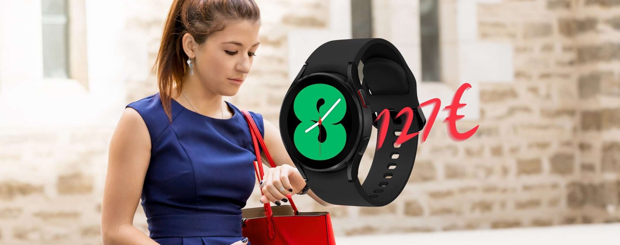 Samsung Galaxy Watch4: prezzo RIDICOLO su Amazon