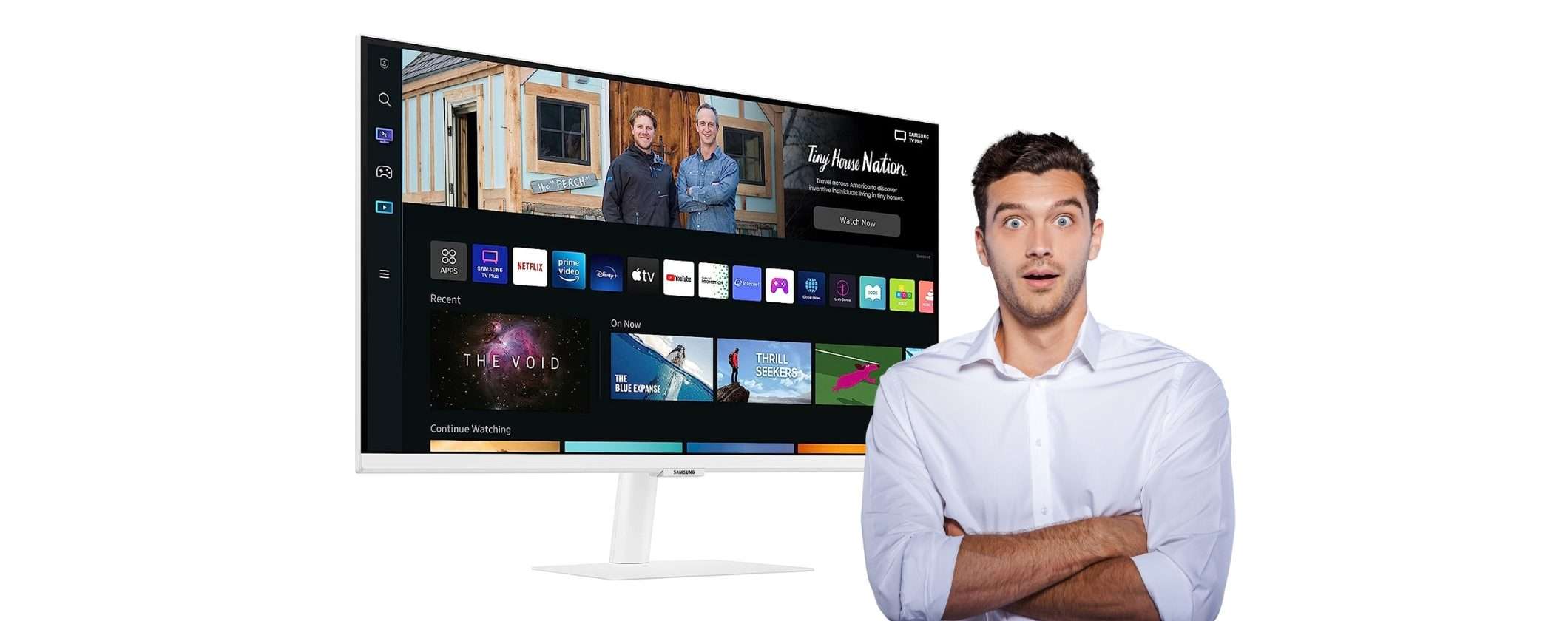 Samsung Smart Monitor M5 a 207€ è un vero AFFARE