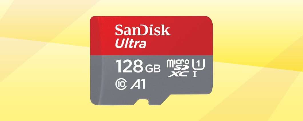 SanDisk Ultra: microSD 128 GB a prezzo stracciato