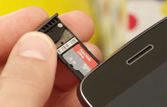 La microSD da 128 GB della gamma SanDisk Ultra