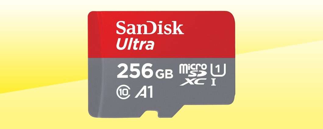 Crolla il prezzo di questa microSD 256 GB SanDisk