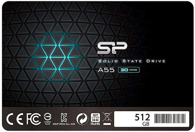 L'unità SSD da 512 GB della linea Silicon Power A55