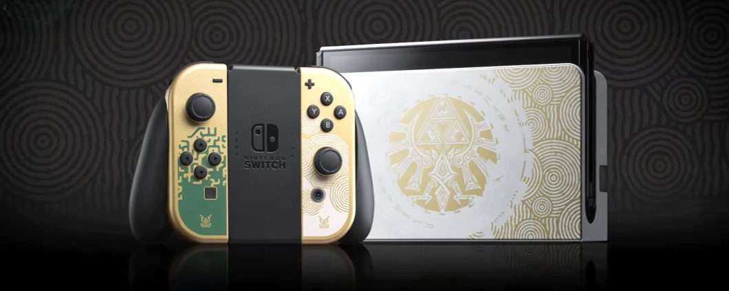 Compra la Switch OLED speciale di Zelda e ricevila domani