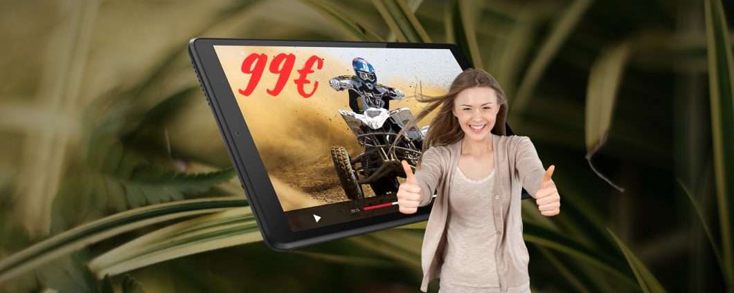 Tablet Lenovo M8 a soli 99€: da SOGNO su Amazon
