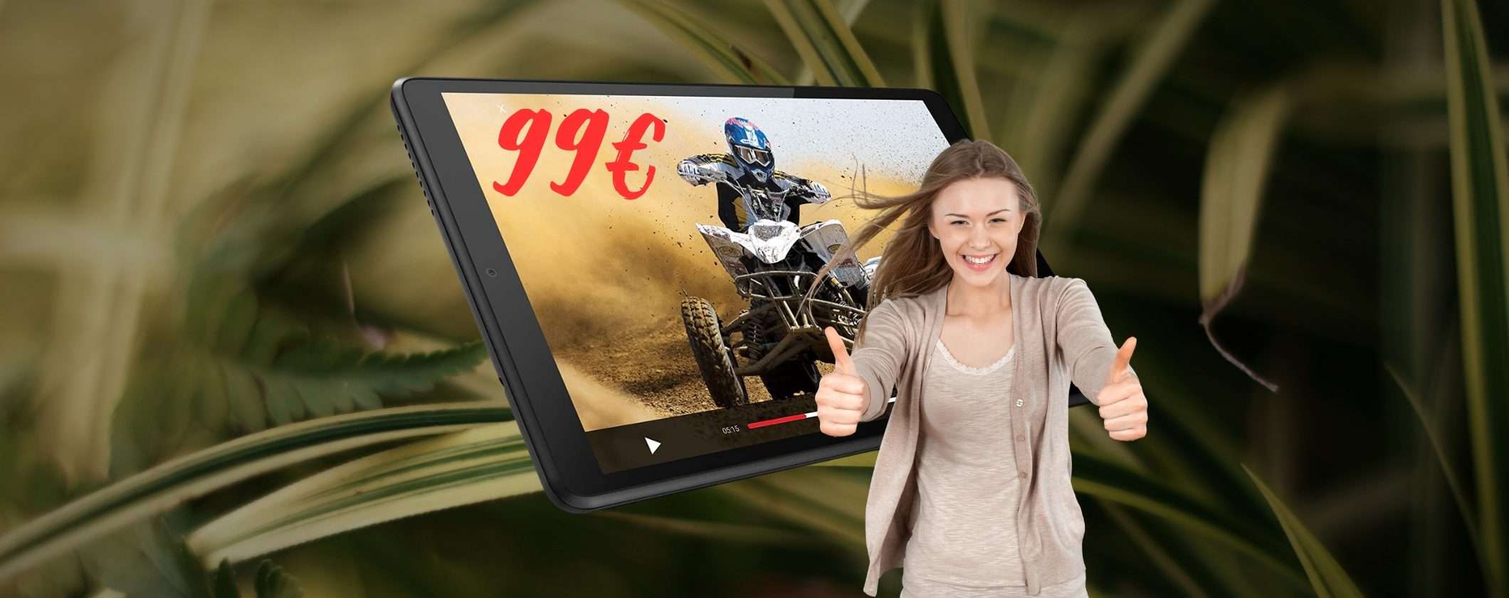 Tablet Lenovo M8 a soli 99€: da SOGNO su Amazon