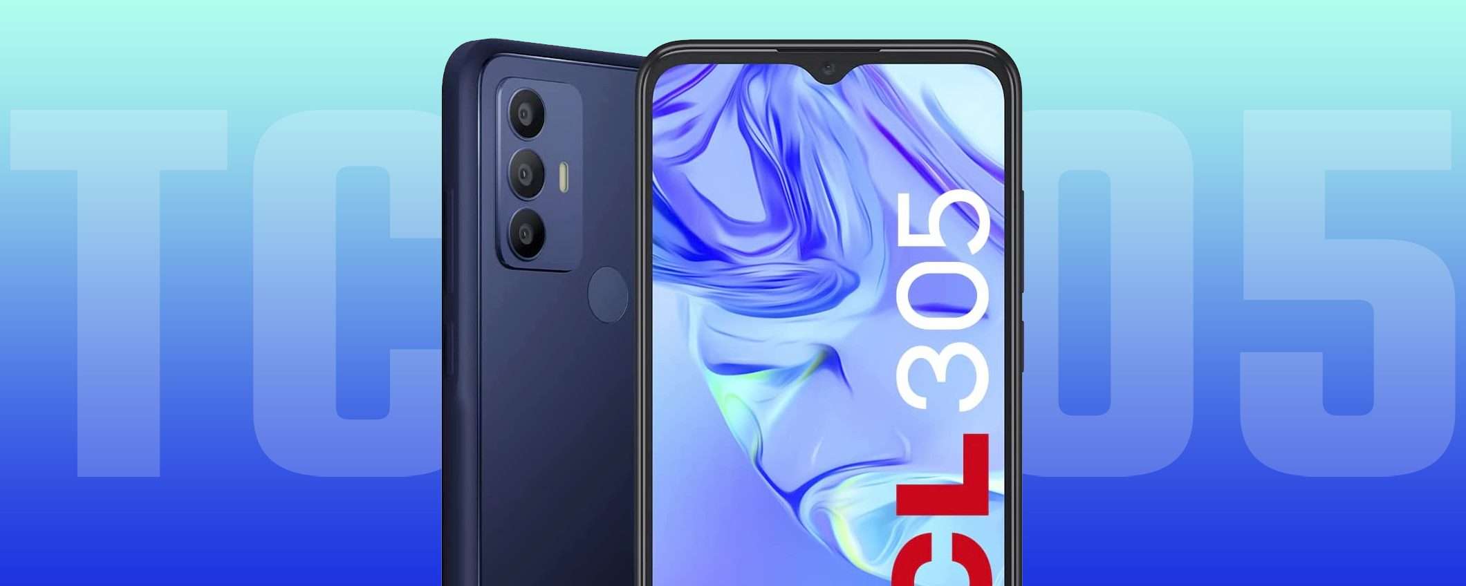 Smartphone economico: l'affare TCL 305 a soli 84€