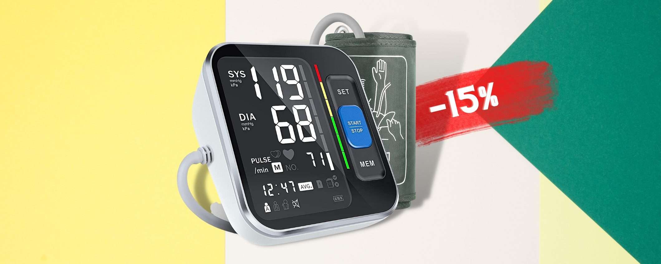 Pressione sempre sotto controllo con la macchinetta: DA AVERE in casa