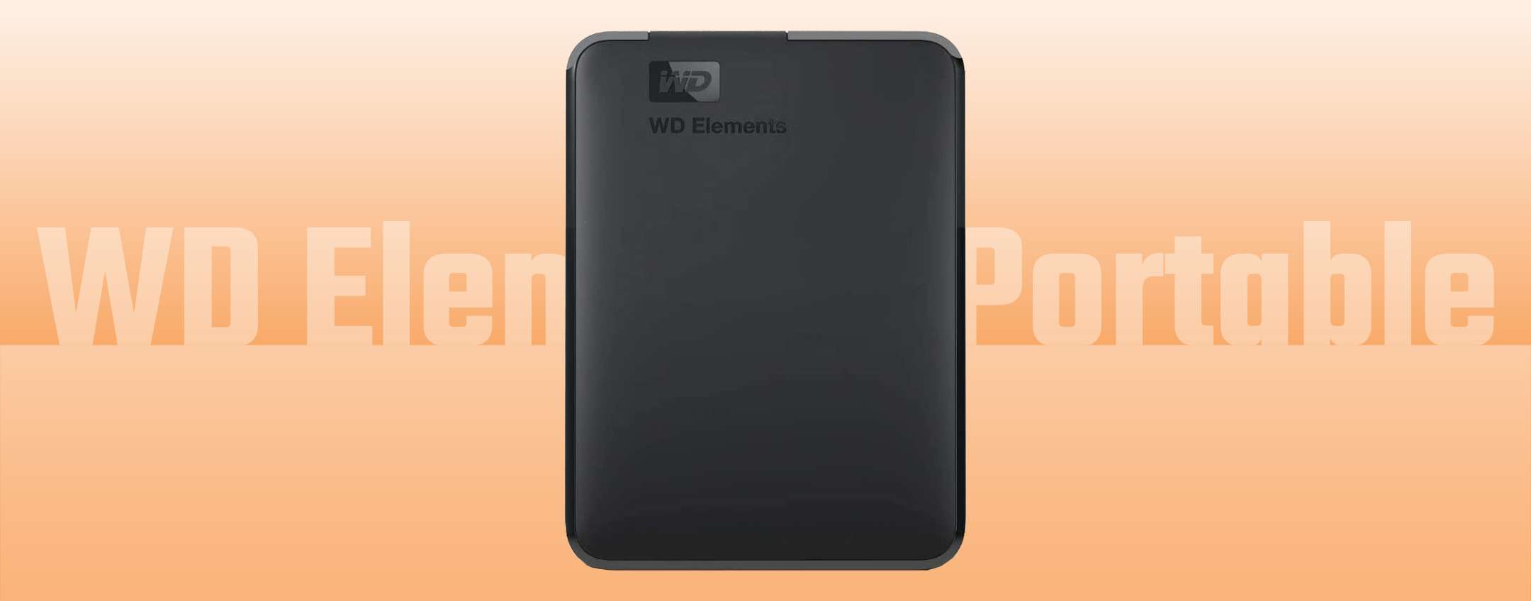 HDD esterno 4 TB: il super sconto su WD Elements Portable