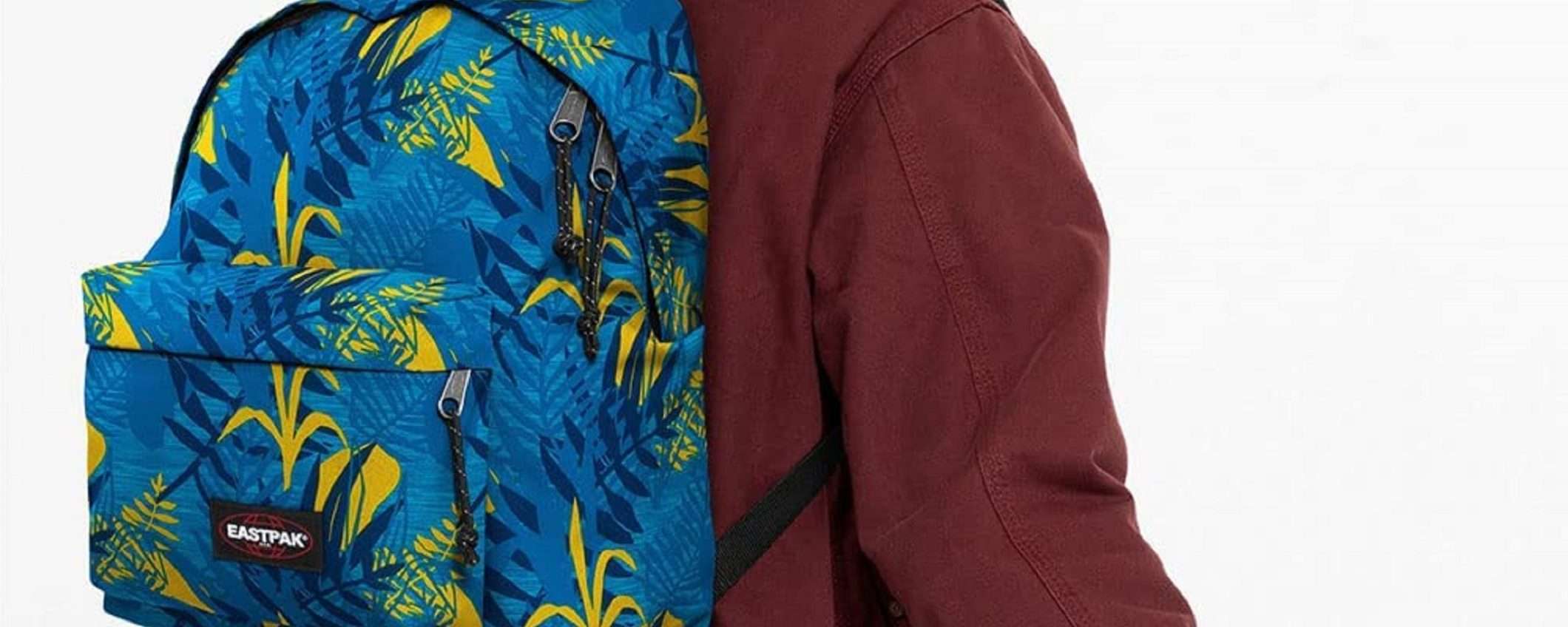 Zaino Eastpak Padded Pak'R: la fantastica colorazione Brize Turquoise a soli 31€