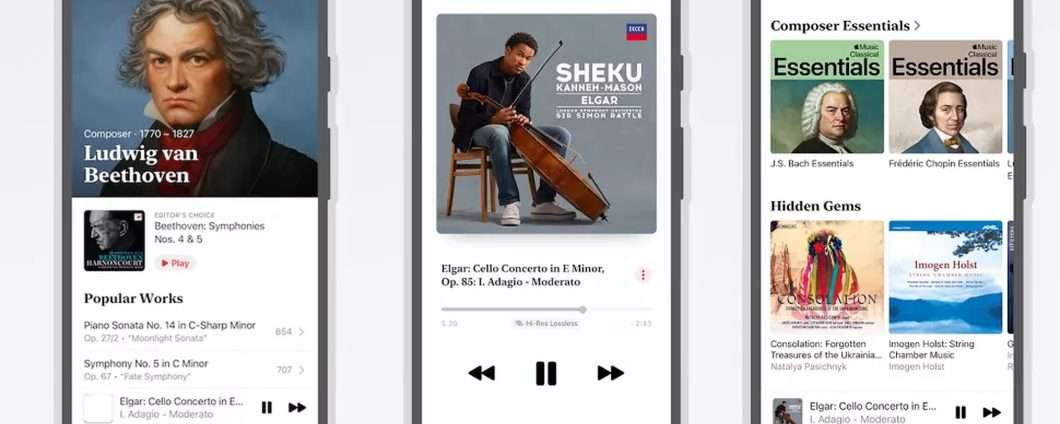 Apple Music Classical arriva ufficialmente su Android