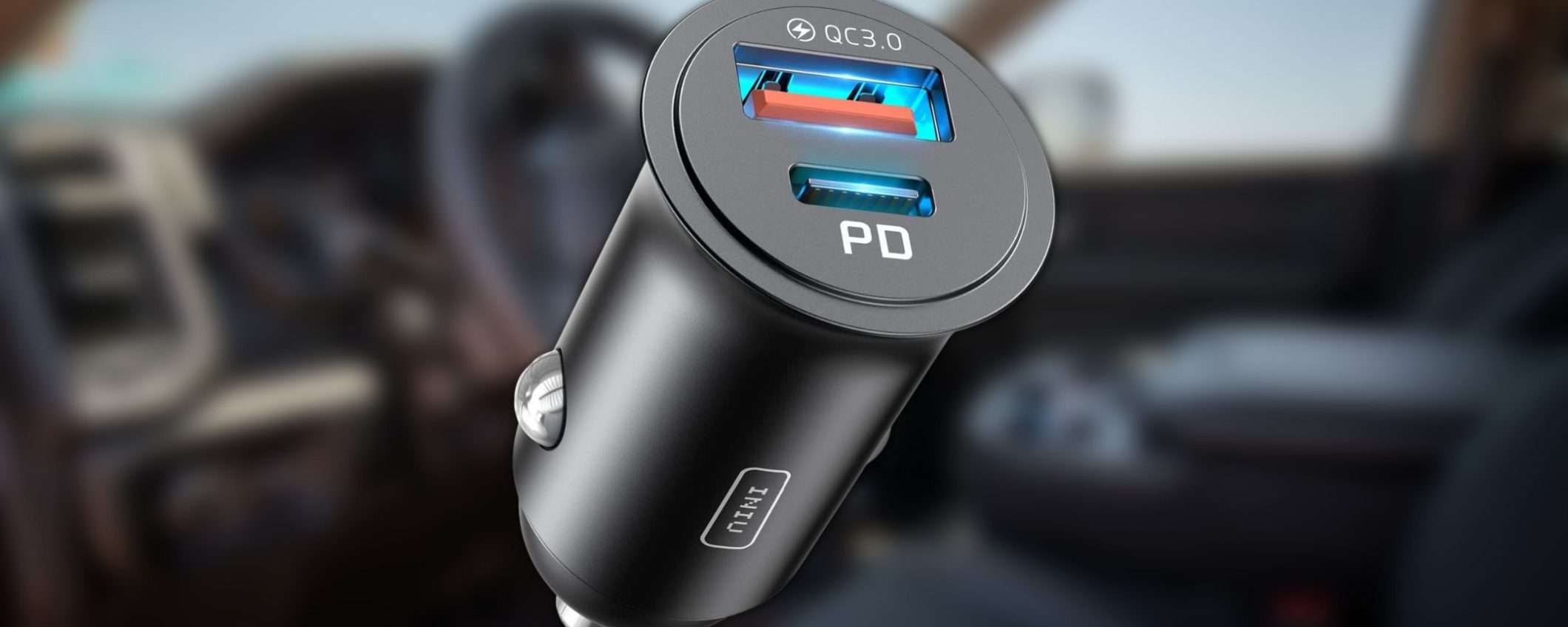 Caricatore per auto velocissimo ed economico: meno di 10€