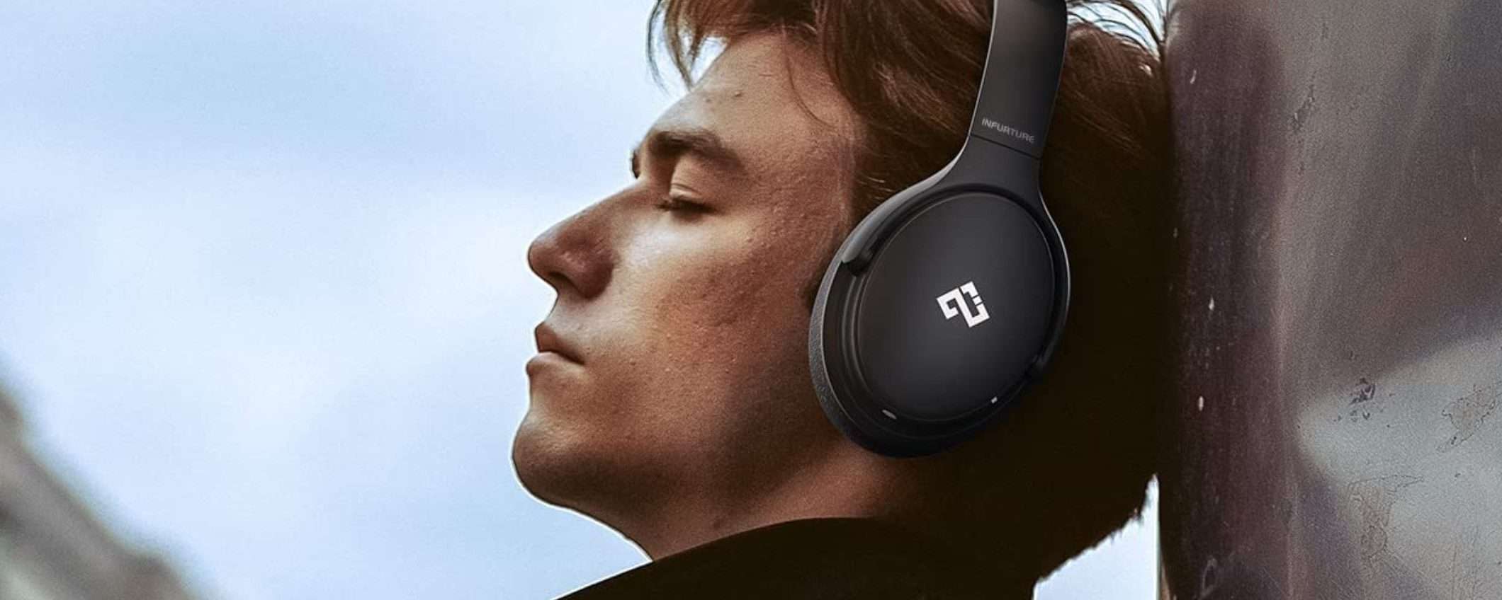 Cuffie wireless in offerta: musica per 40 ore e prezzo ridicolo (29€)