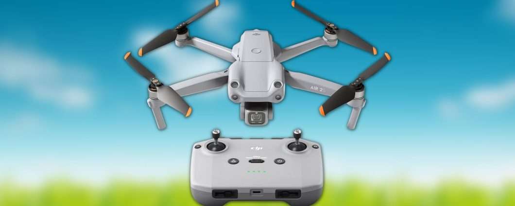 Drone DJI Air 2S: uno dei più venduti su Amazon è in super sconto