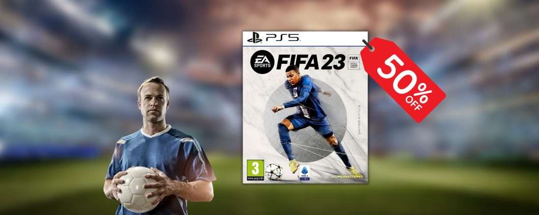 FIFA 23 PS5 Standard Edition: MINIMO STORICO a metà prezzo