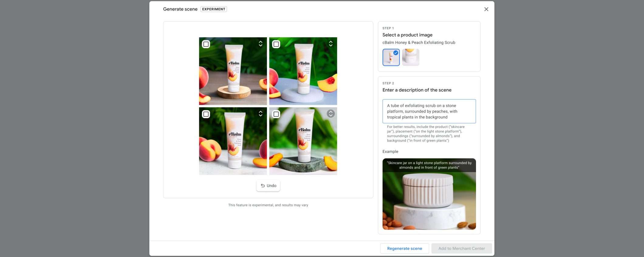 Google Product Studio crea immagini IA dei prodotti