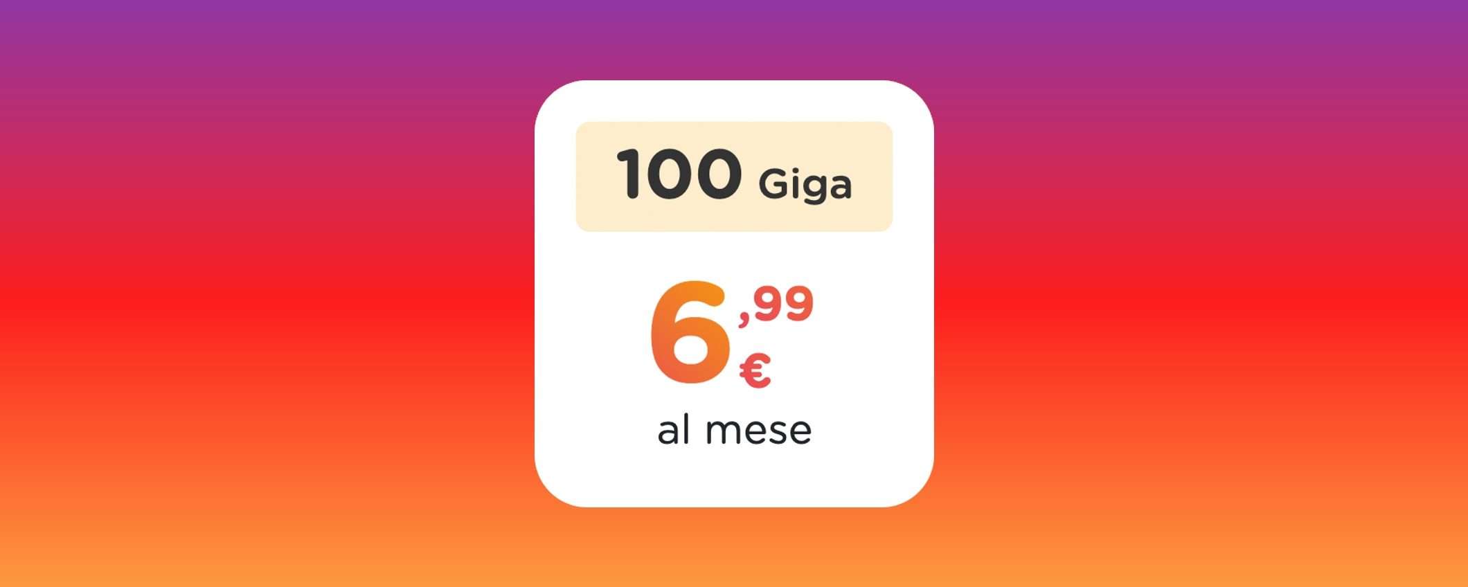 Ho 100GB: nuova PROMO a soli 6,99€ al mese