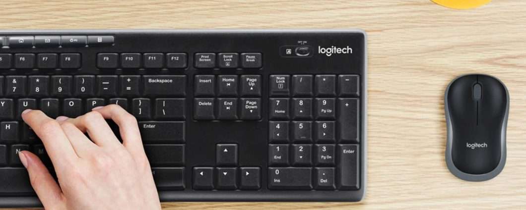 Kit mouse e tastiera di Logitech in offerta: 2 al prezzo di 1