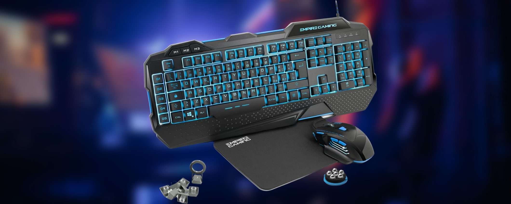 Kit mouse e tastiera da gaming in offerta: il prezzo? Solo 20€