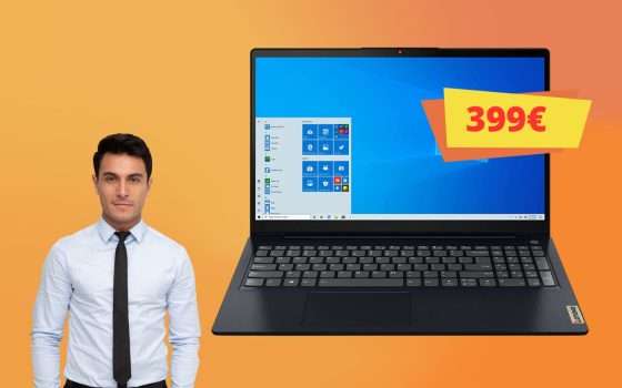 Lenovo IdeaPad 3: il notebook ideale per lavorare è al minimo storico