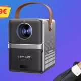 Mini Proiettore wireless a prezzo SHOCK su Amazon: offerta lampo