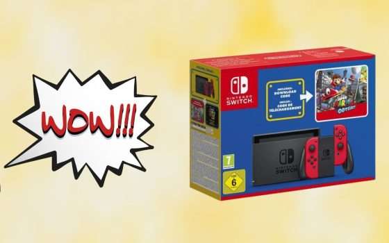 Nintendo Switch con Super Mario: CHE PREZZO su eBay