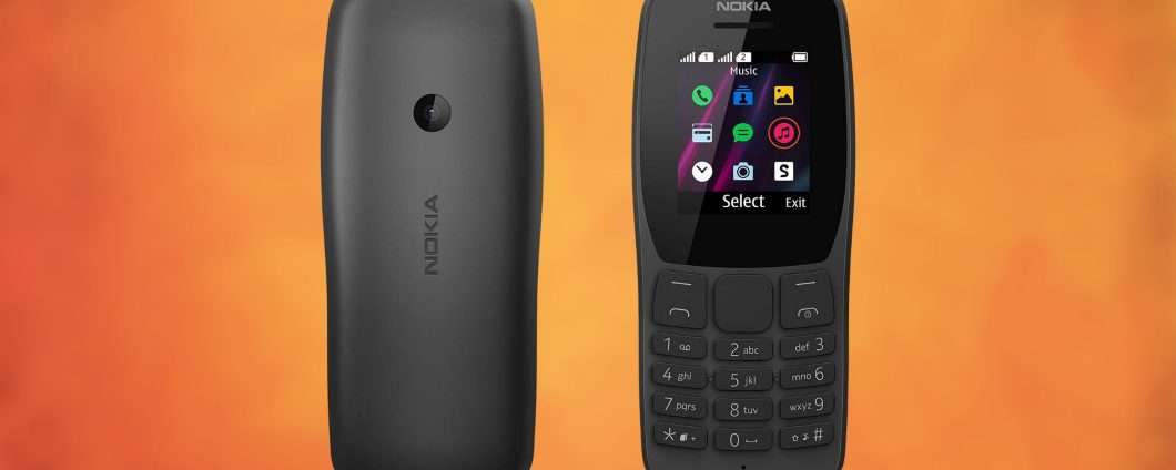 Nokia 110, il telefono cellulare per esigenze di base: ti bastano 32€