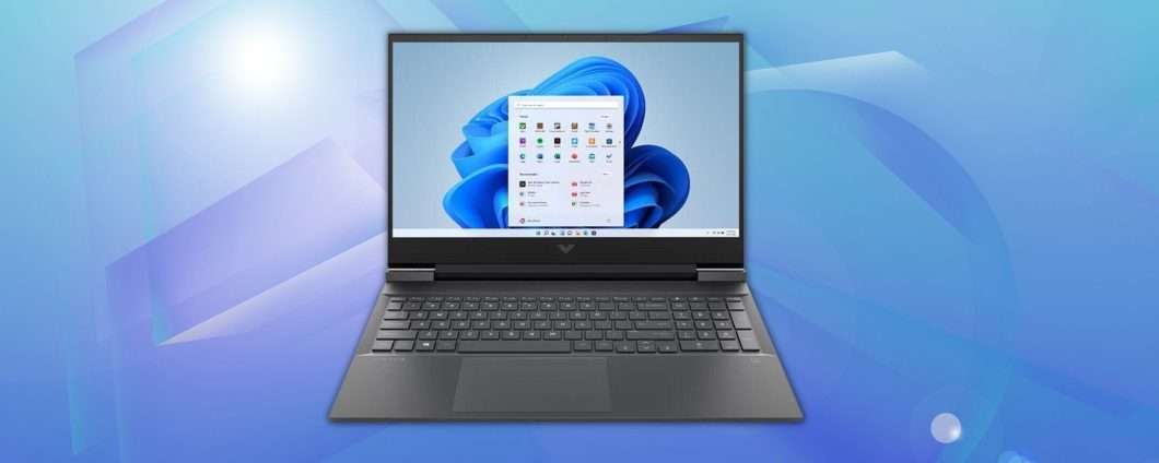 Notebook HP da gioco con Ryzen 5, 16+512GB e RTX 3050 a prezzo super