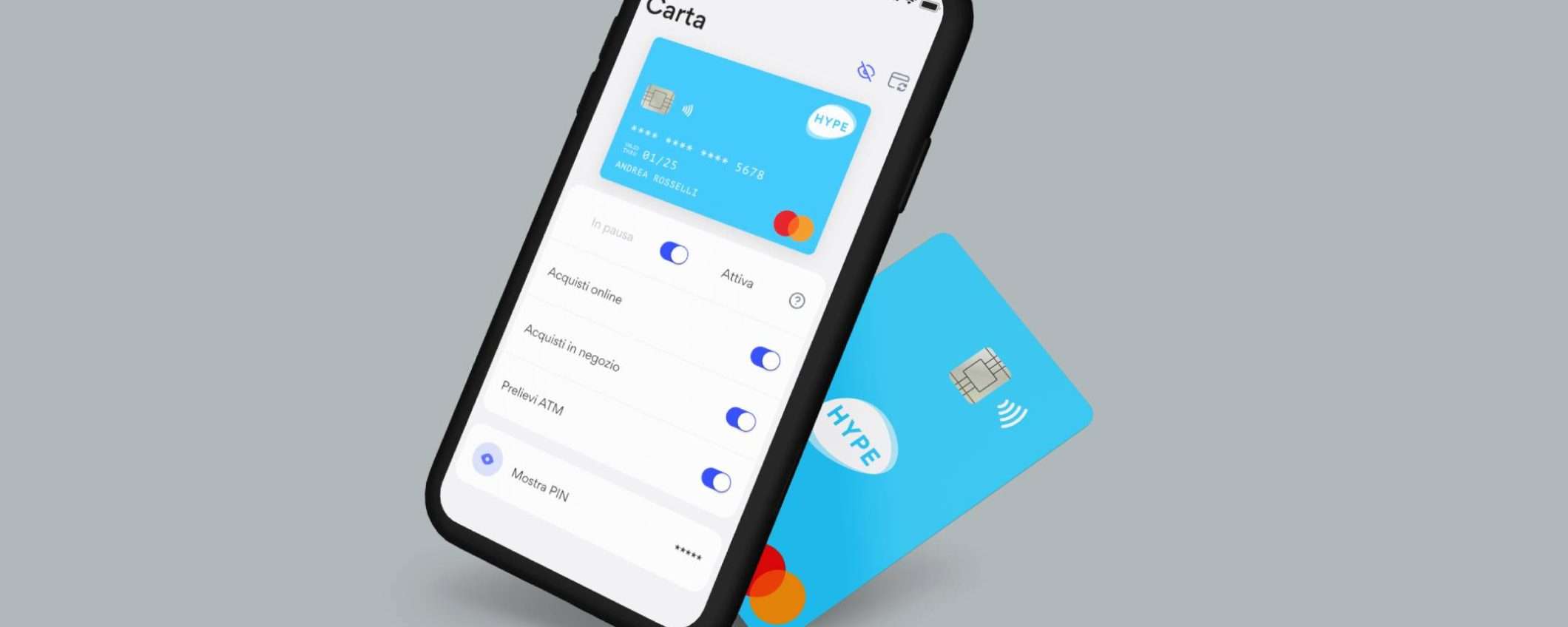 Con HYPE risparmi, investi e tieni sotto controllo le spese