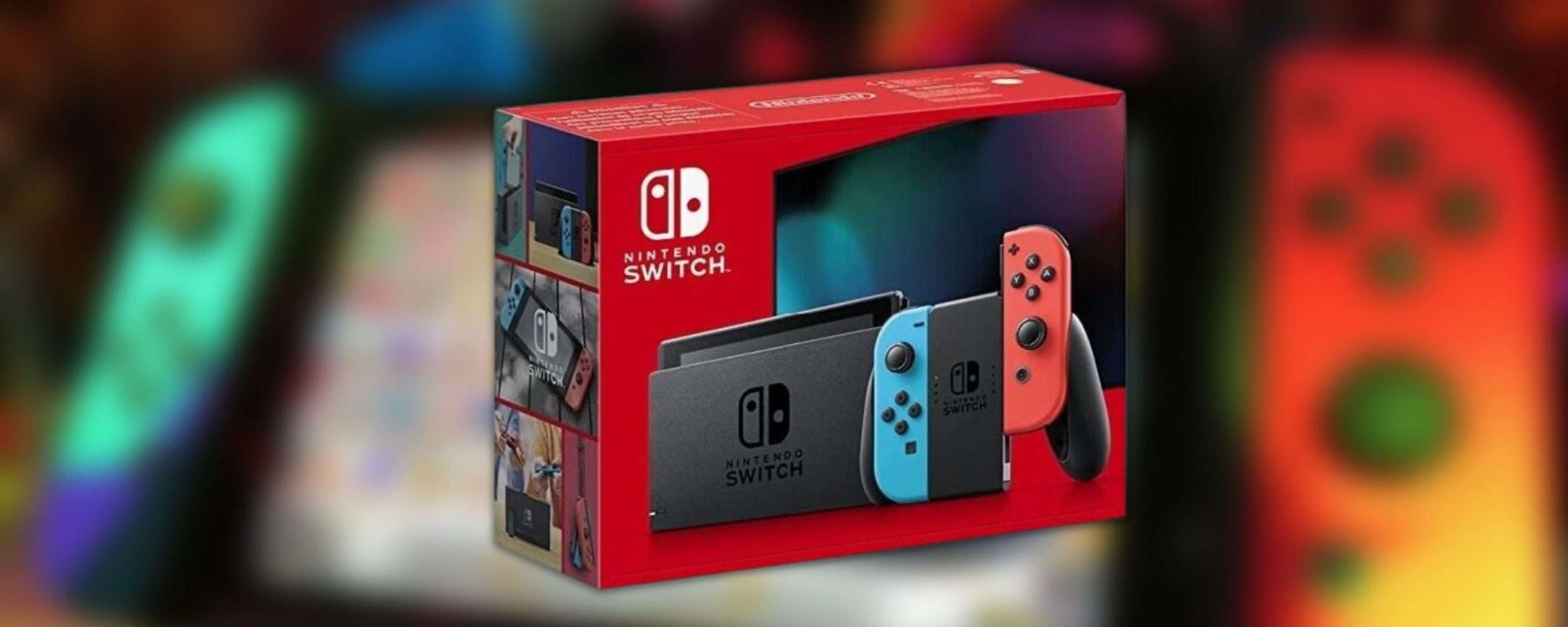 Nuova Nintendo Switch con batteria migliorata: solo 249€ in offerta