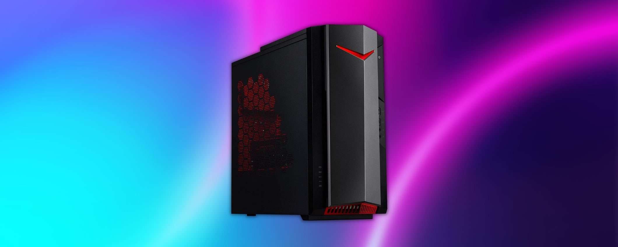 PC desktop da gaming Acer: i7 e RTX 3060 a prezzo ribassato (-400€)