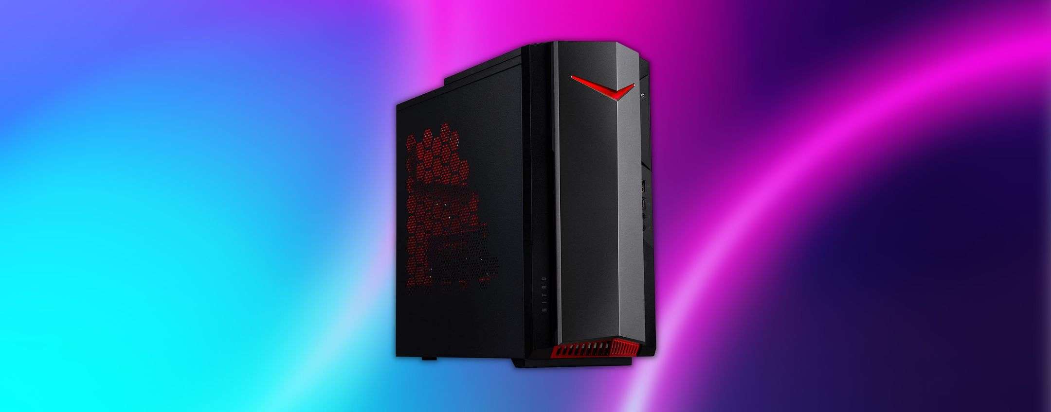 PC desktop da gaming Acer i7 e RTX 3060 a prezzo ribassato (400€)