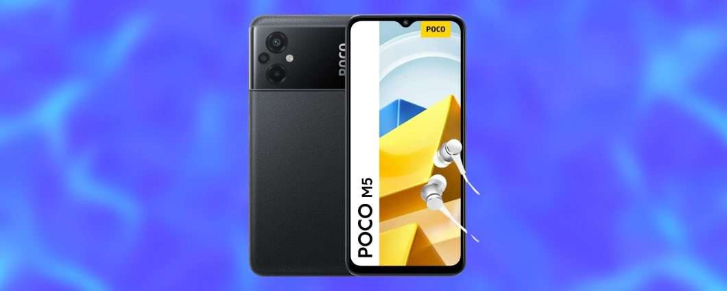 POCO M5, lo smartphone economico più venduto è in offerta