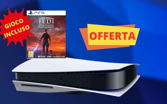 Star Wars Jedi Survivor + PS5: il bundle è in offerta su Amazon