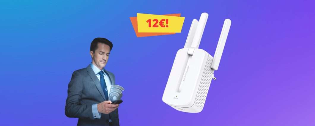 Migliora il tuo WiFi con soli 12€ grazie a questa offerta